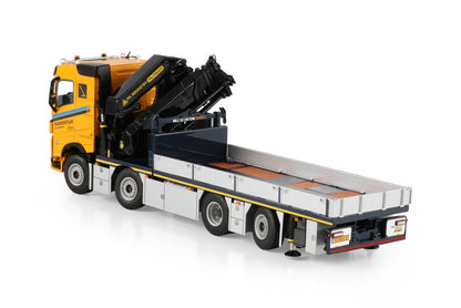 WSI Volvo FH5 Sleeper Flatbed Palfinger PK 92002 + JIB