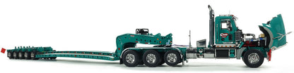 HHR Cardi Mack Titan Tri-Axle with Fontaine 100-Ton 5-Axle Step Deck Trailer