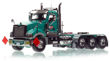 HHR Cardi Mack Titan Tri-Axle with Fontaine 100-Ton 5-Axle Step Deck Trailer