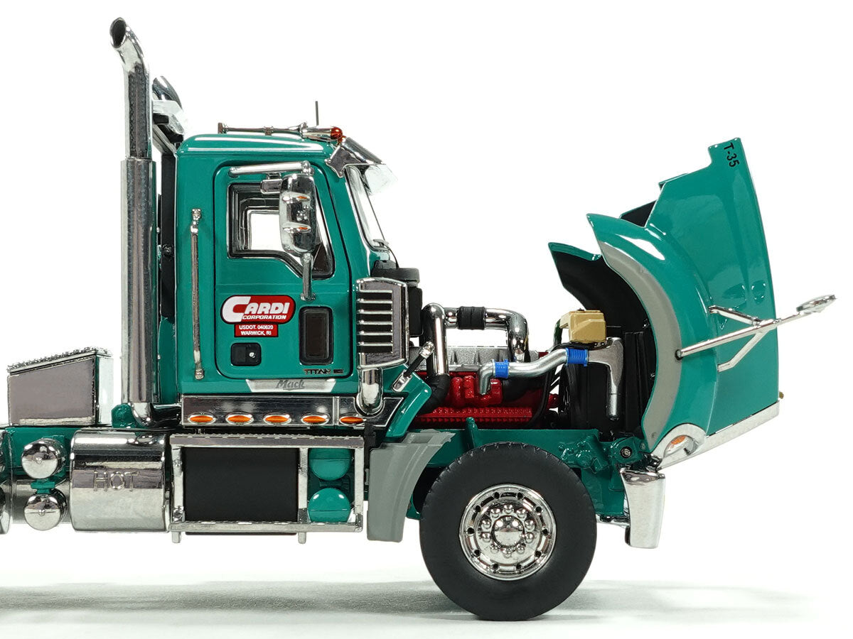 HHR Cardi Mack Titan Tri-Axle with Fontaine 100-Ton 5-Axle Step Deck Trailer
