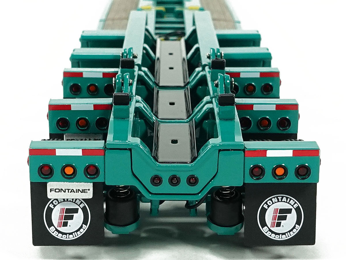 HHR Cardi Mack Titan Tri-Axle with Fontaine 100-Ton 5-Axle Step Deck Trailer
