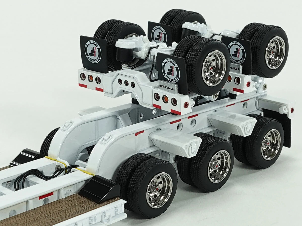 HHR Fontaine Magnitude 80-100 Ton 5 Axle Side Rail Trailer - White