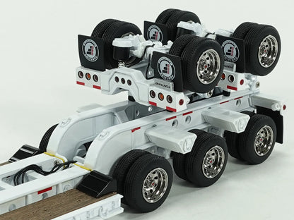 HHR Fontaine Magnitude 80-100 Ton 5 Axle Side Rail Trailer - White
