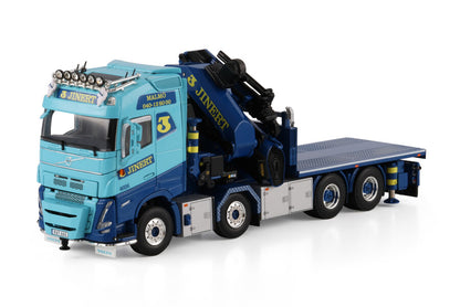 WSI Volvo FH5 Globetrotter Flatbed Palfinger 165.002 + Jib