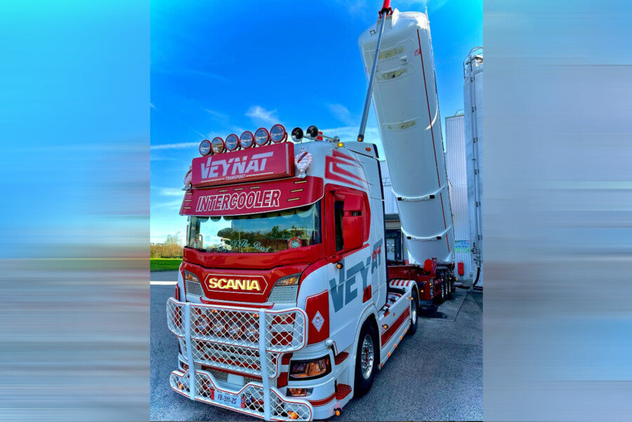 WSI Veynat; SCANIA R HIGHLINE CR20H 4X2 TIPPER BULK TRAILER - 3 AXLE